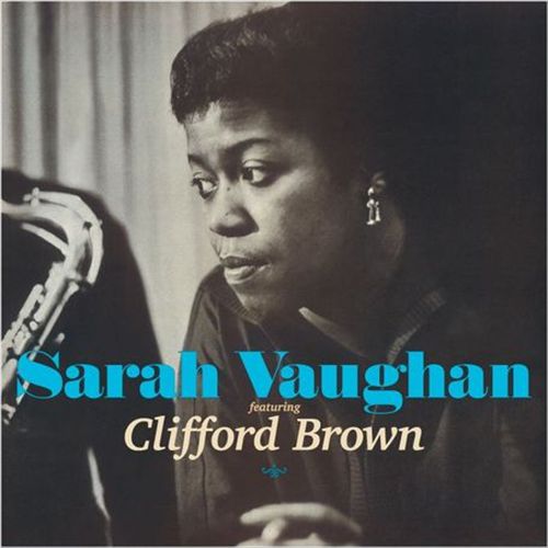 Sarah Vaughan with Clifford Brown cover art