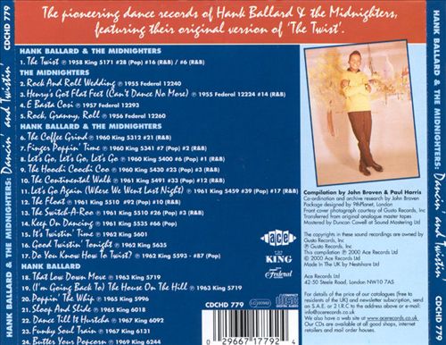 Dancin' and Twistin' cover art