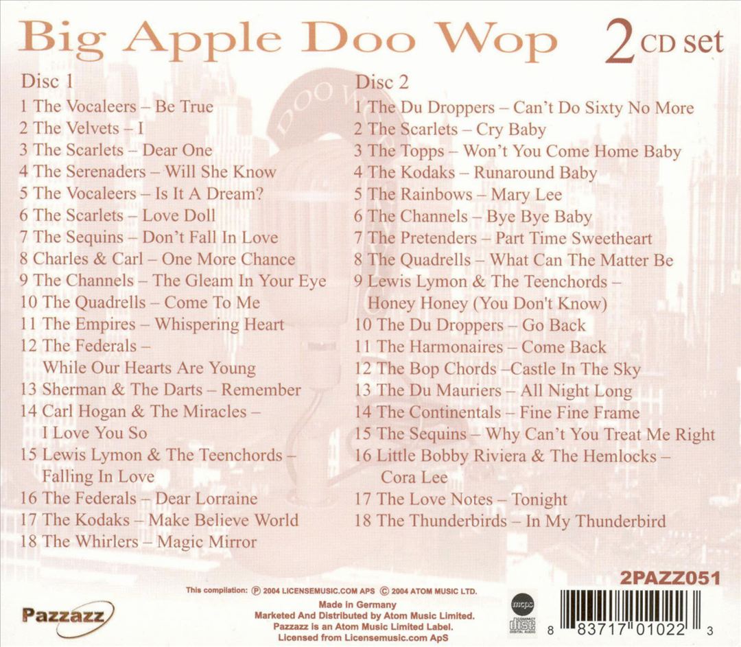 Big Apple Doo Wop cover art