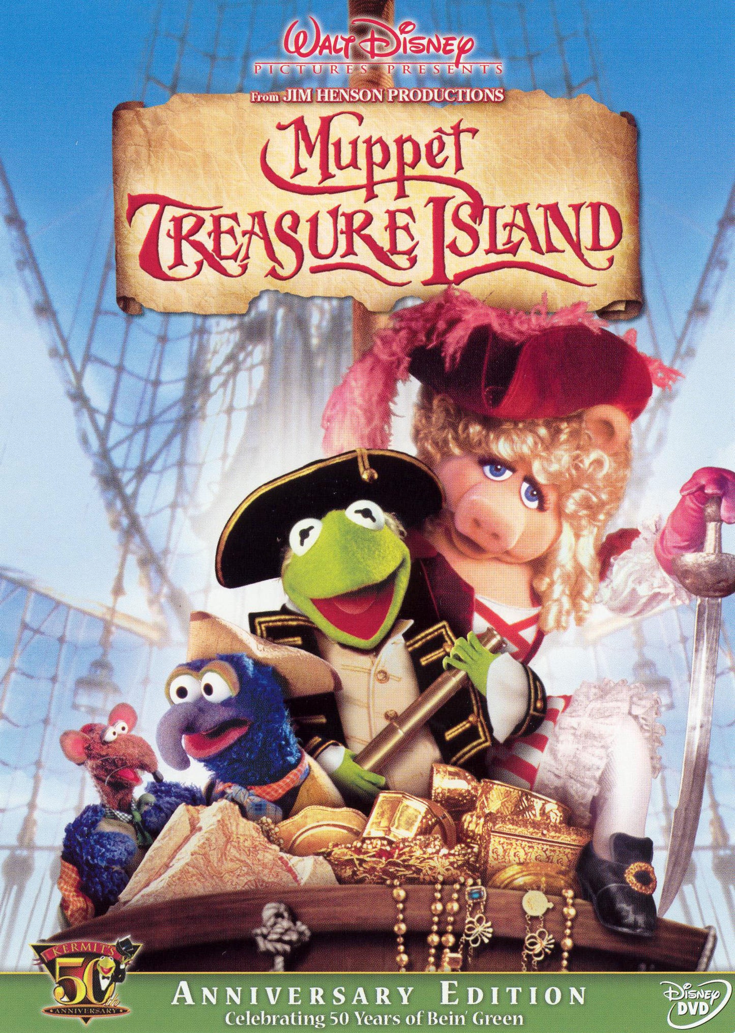 Muppet Treasure Island [Kermit's 50th Anniversary Edition] cover art