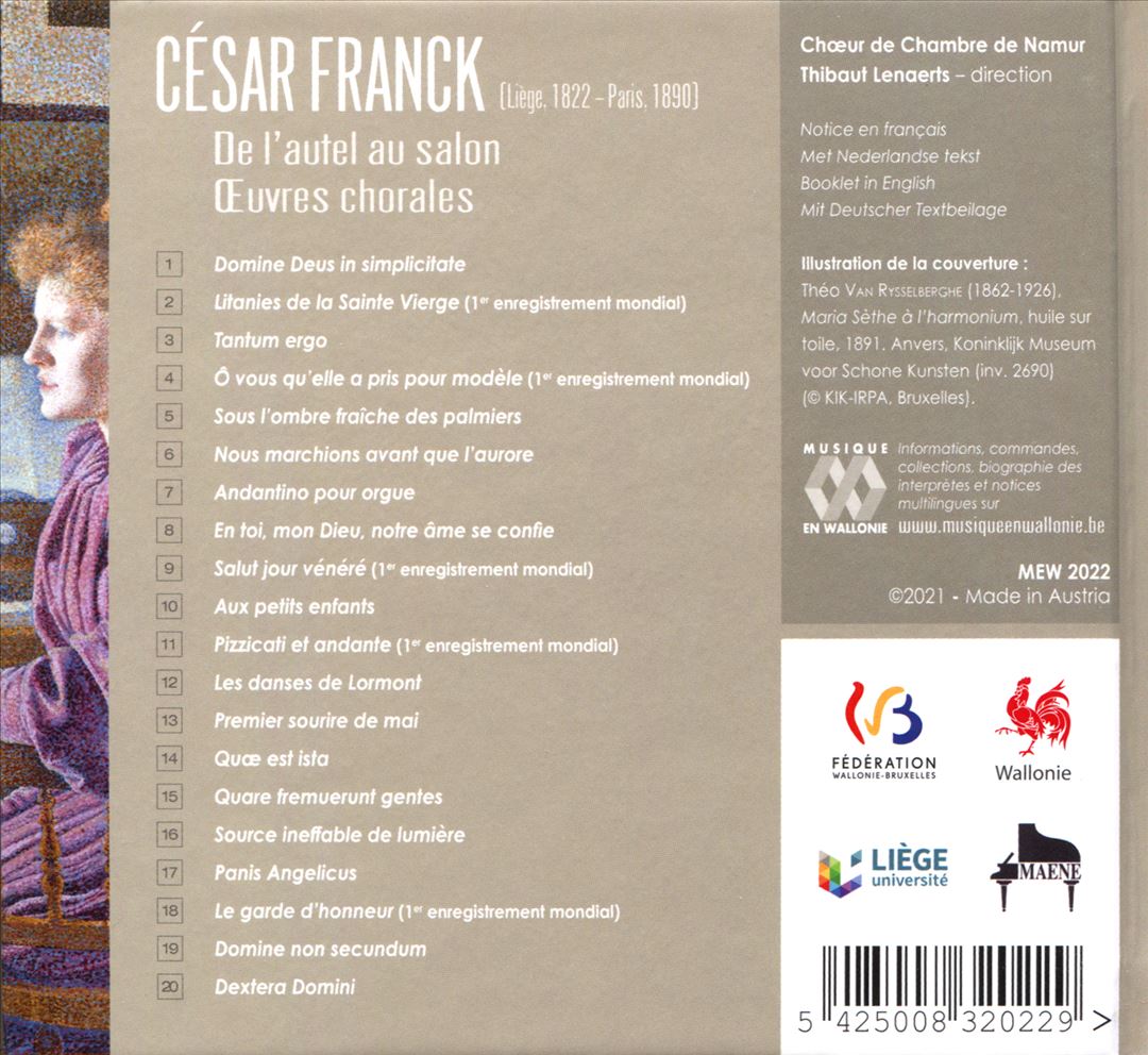 César Franck: De l'autel au Salon cover art