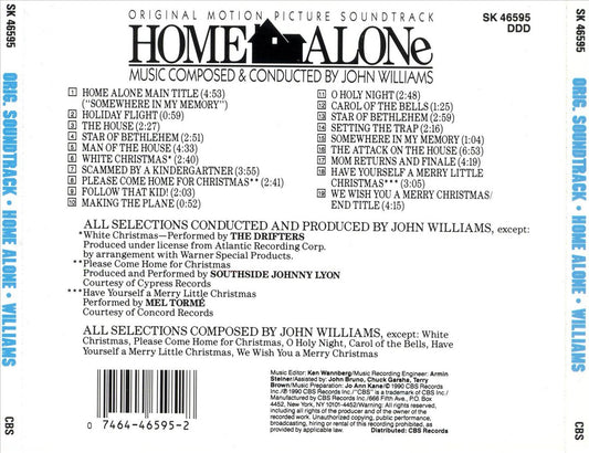 Home Alone [Original Motion Picture Soundtrack] cover art