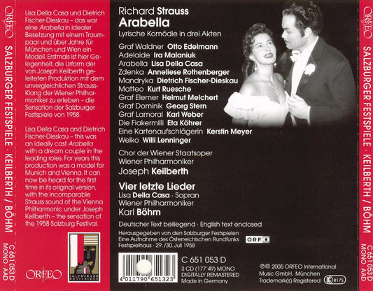 Richard Strauss: Arabella cover art
