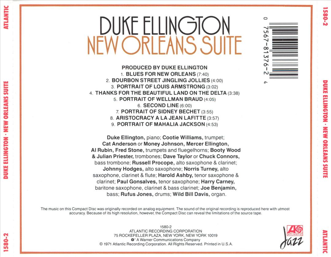 New Orleans Suite cover art