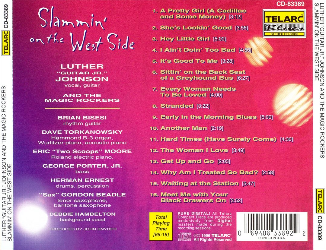 Slammin' on the West Side cover art