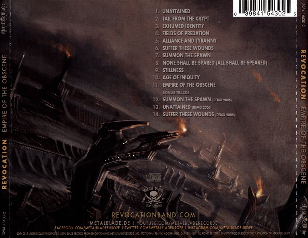 Empire of the Obscene cover art