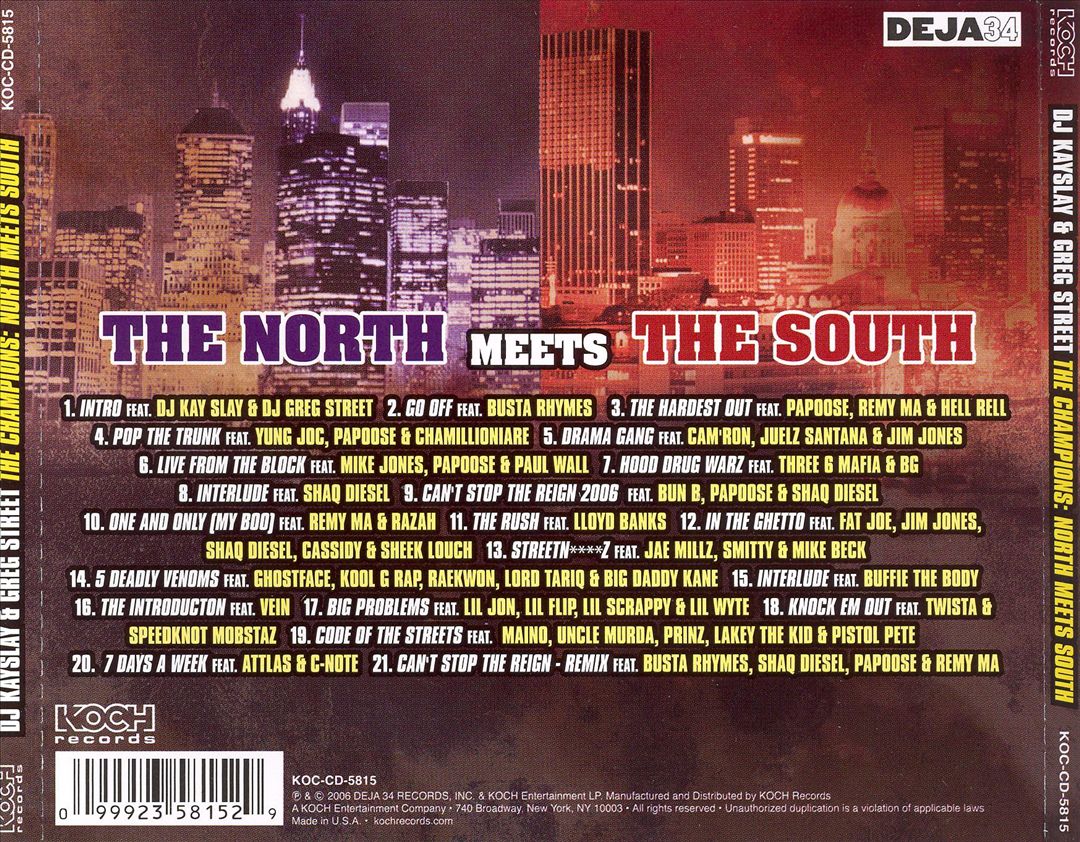 Champions: North Meets South cover art