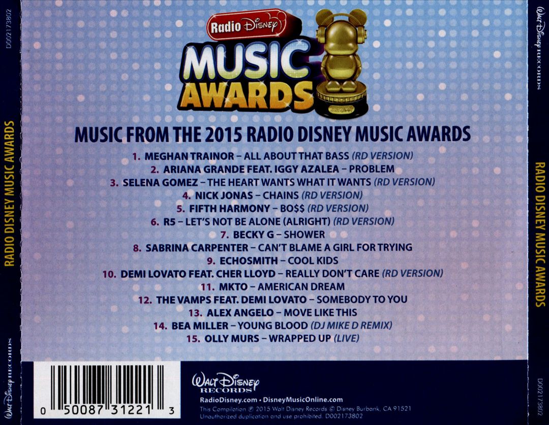 Radio Disney Music Awards cover art