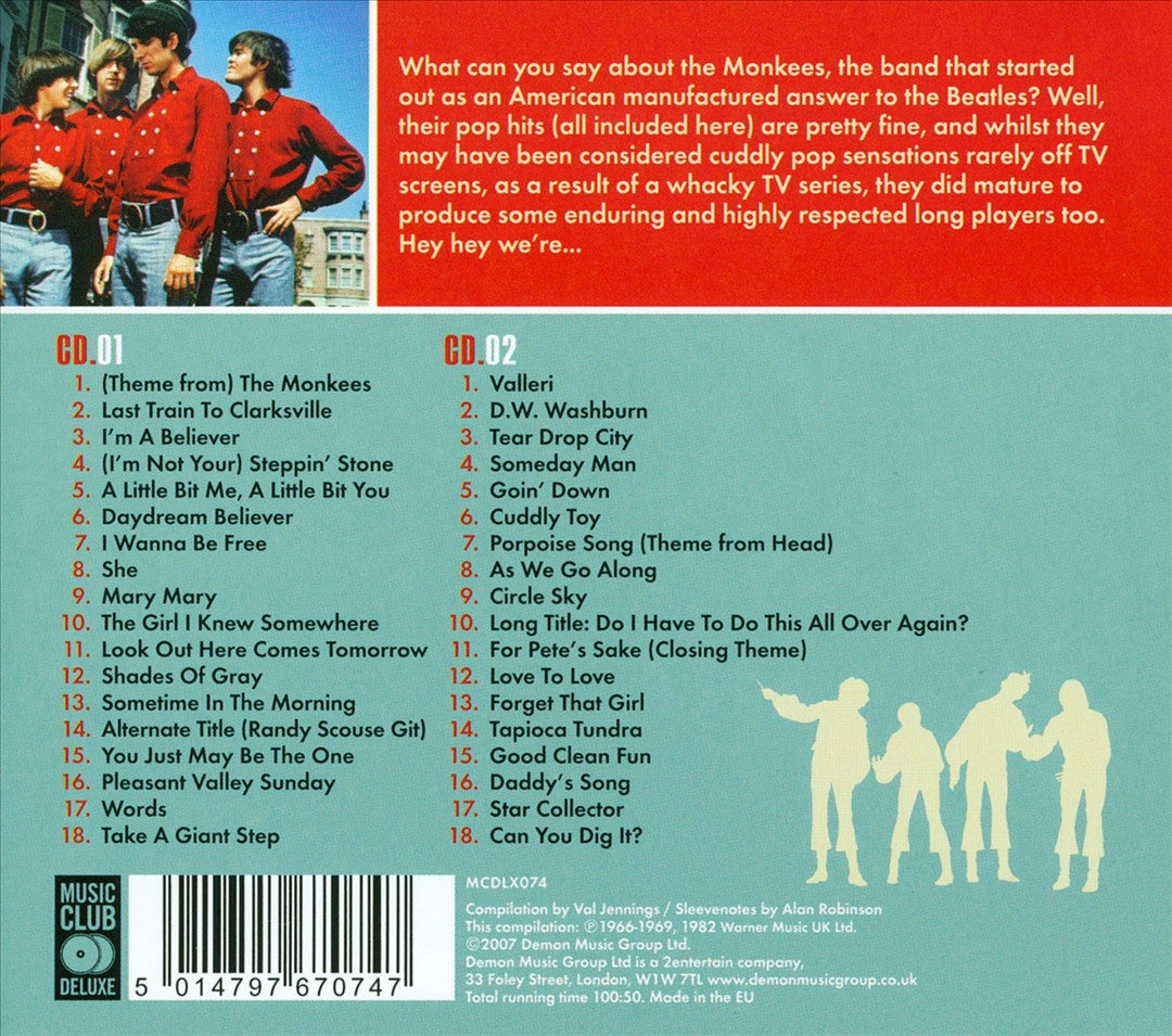 I'm a Believer: The Best of the Monkees cover art