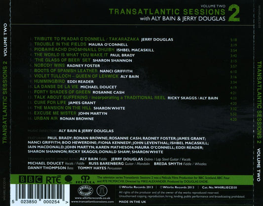 Transatlantic Sessions 2, Vol. 2 cover art