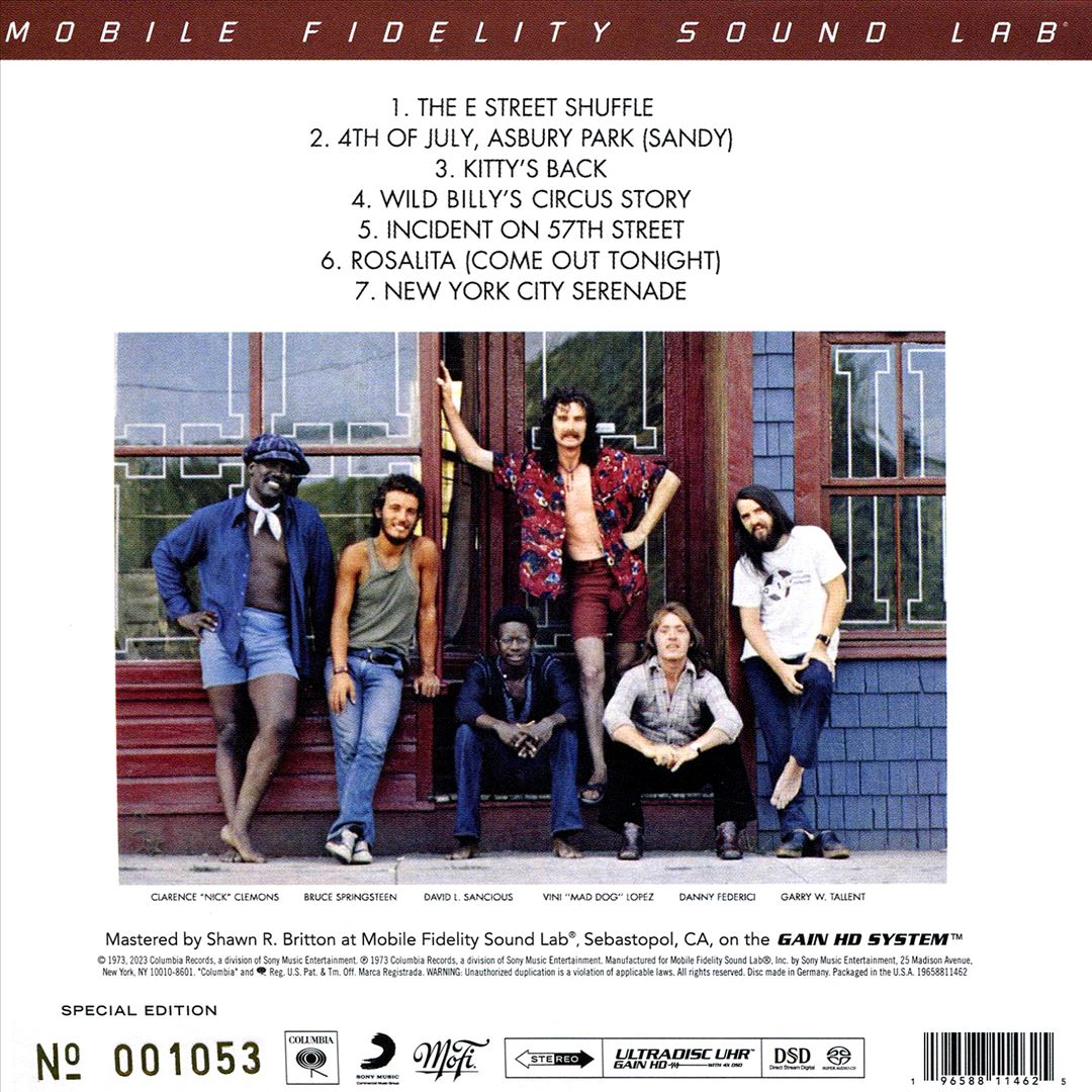Wild, the Innocent and the E Street Shuffle cover art