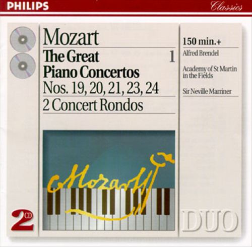 Mozart: The Great Piano Concertos, Vol. 1 cover art