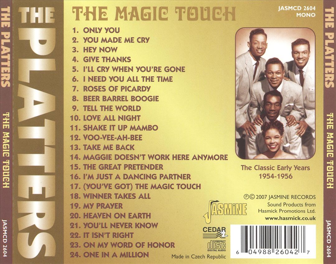 Magic Touch: The Classic Early Years 1954-1956 cover art