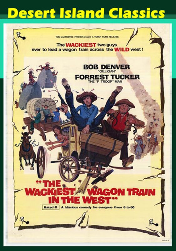 Wackiest Wagon Train in the West cover art