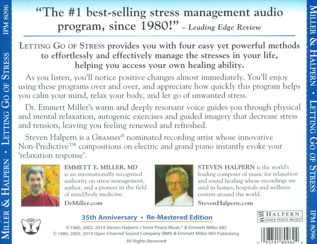 Letting Go of Stress: Four Effective Techniques For Relaxation and Stress Reduction cover art