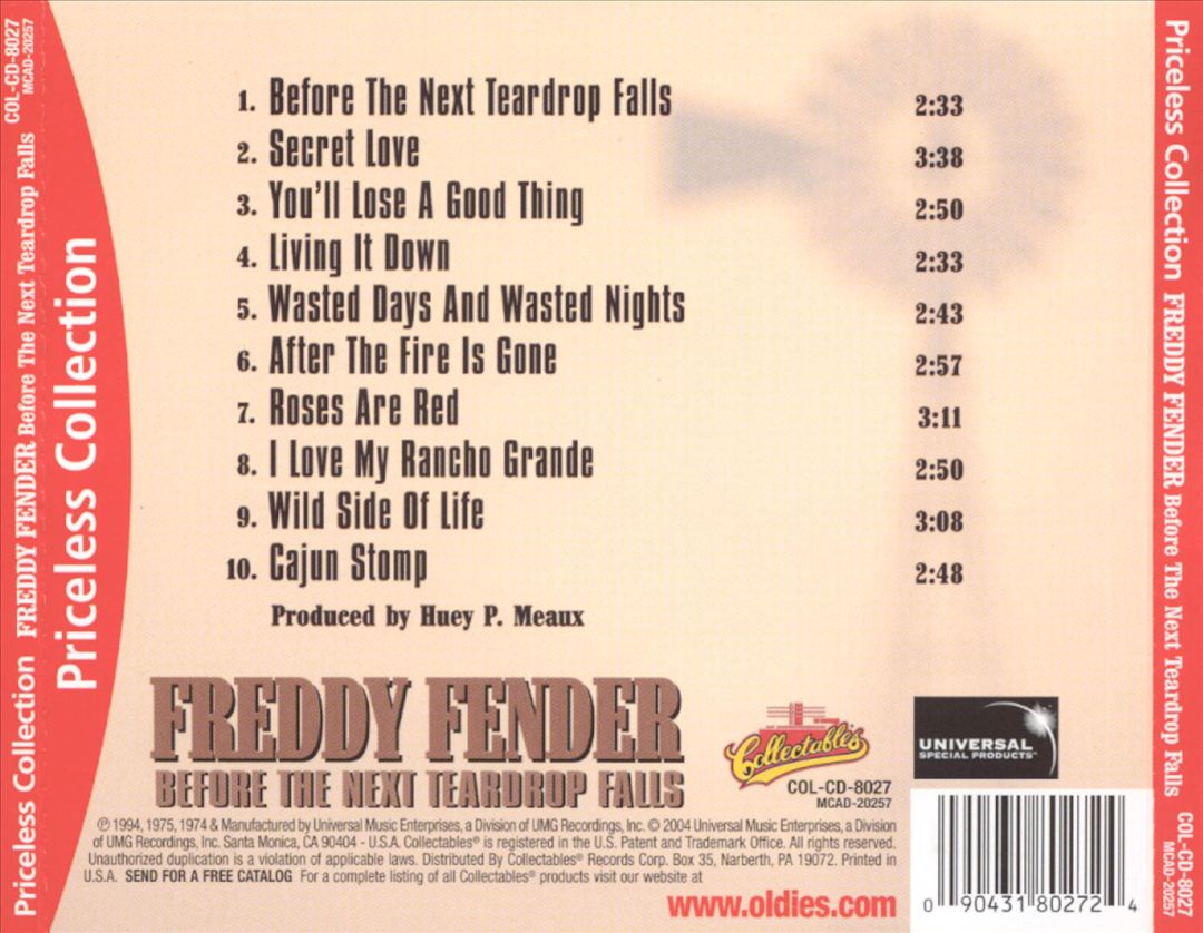 Before the Next Teardrop Falls [1994] cover art