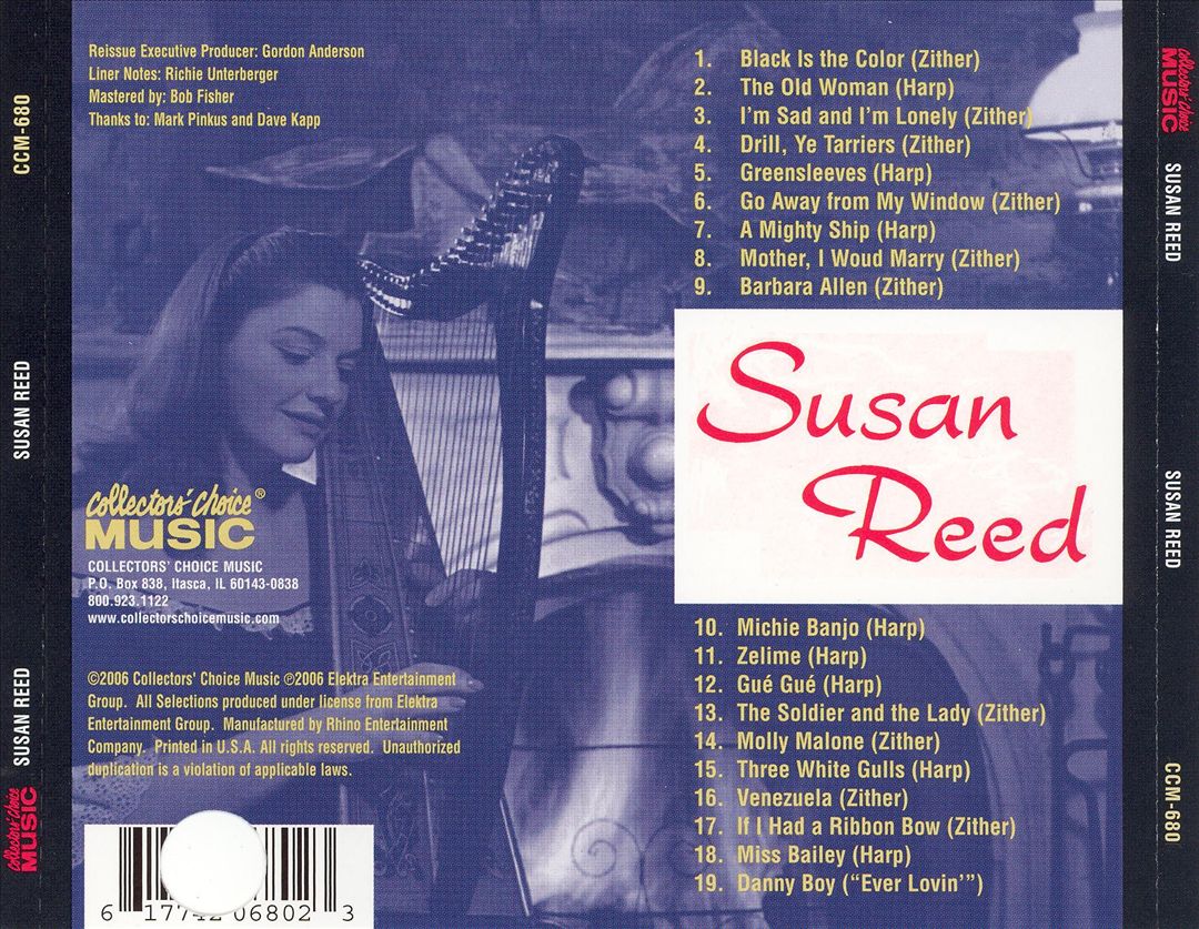 Susan Reed cover art