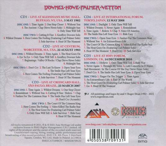 Official Live Bootlegs, Vol. 1 cover art