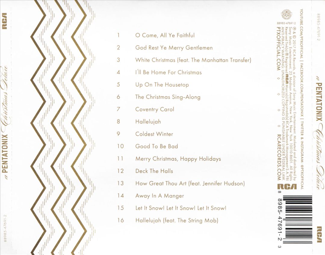 A Pentatonix Christmas [Deluxe Edition] cover art