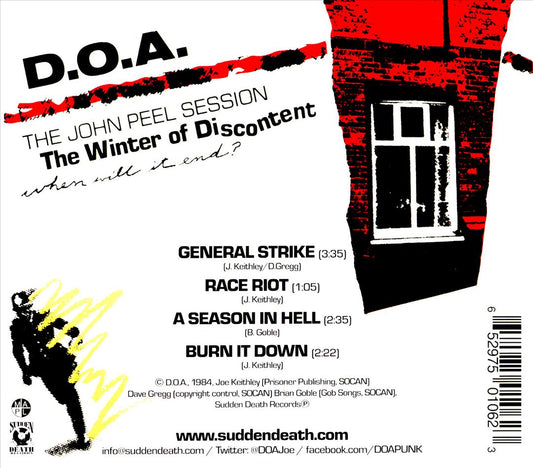 Don't Turn Yer Back (On Desperate Times) cover art