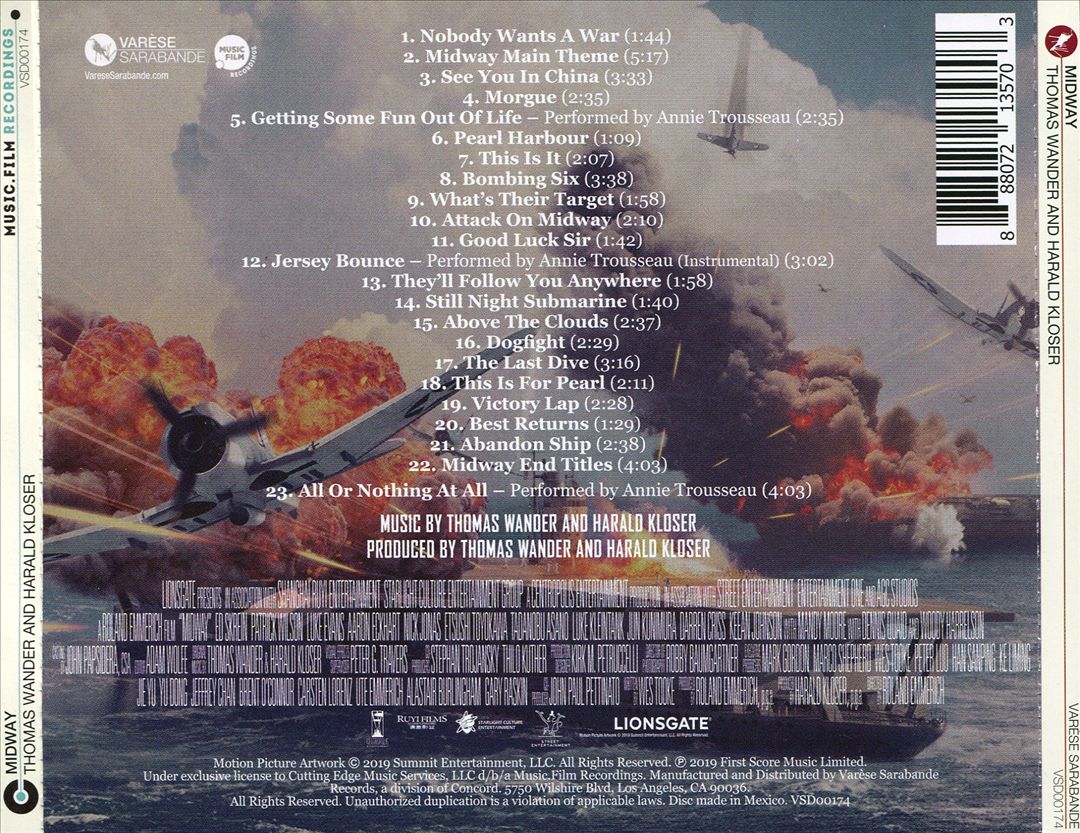 Midway [Original Motion Picture Soundtrack] cover art
