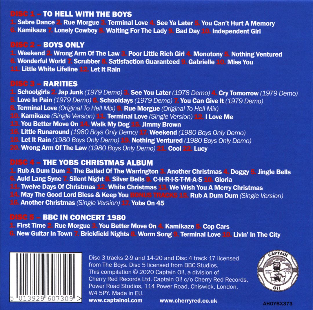 Boys on Safari [5CD Clamshell Boxset] cover art