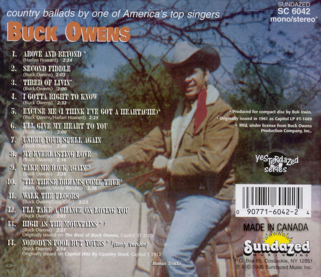 Buck Owens [1961] cover art
