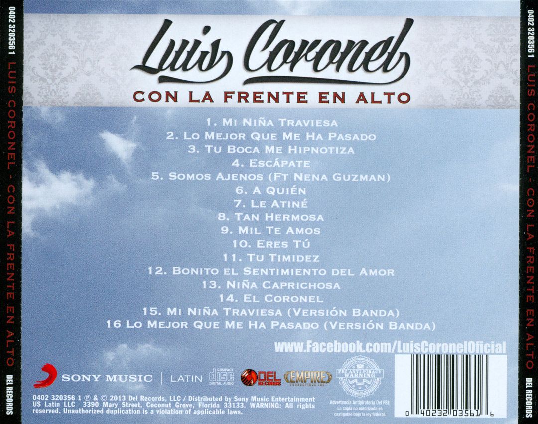 Con la Frente en Alto cover art