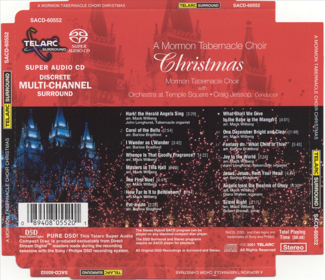 Mormon Tabernacle Choir Christmas cover art