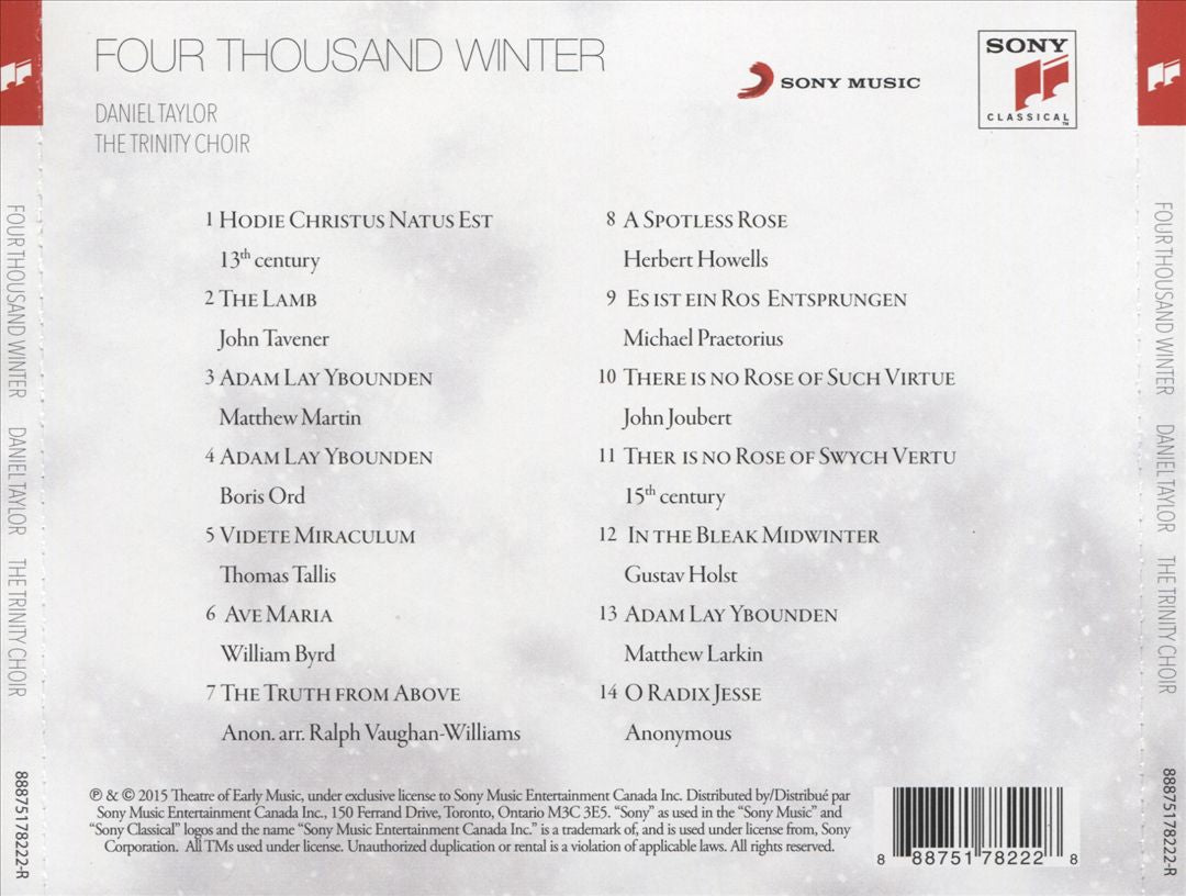 Four Thousand Winter cover art