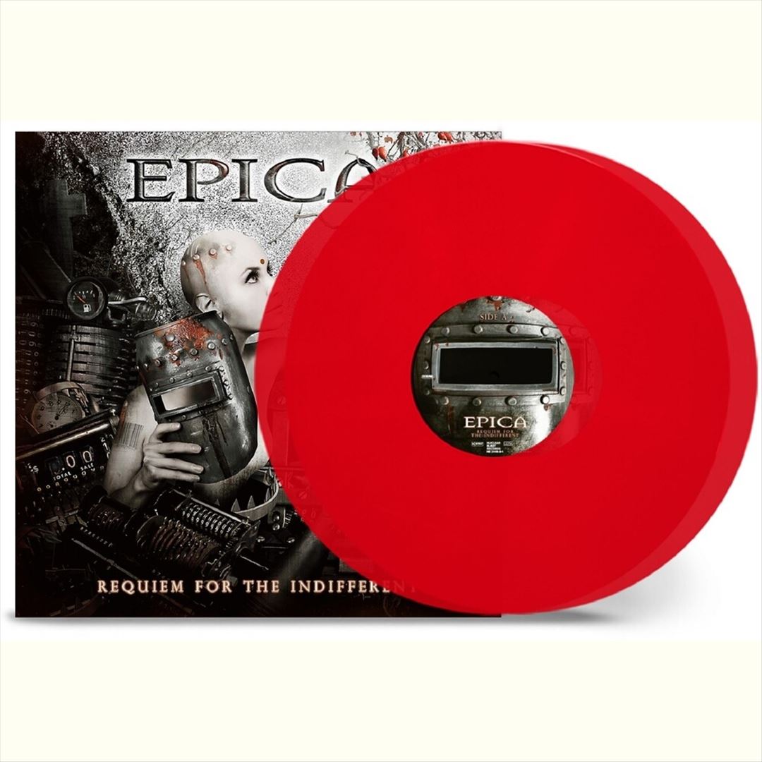Requiem For The Indifferent (Transparent red Vinyl in Gatefold) cover art