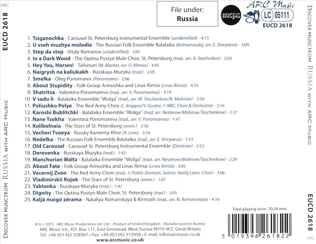 Discover Music From Russia With ARC Music cover art