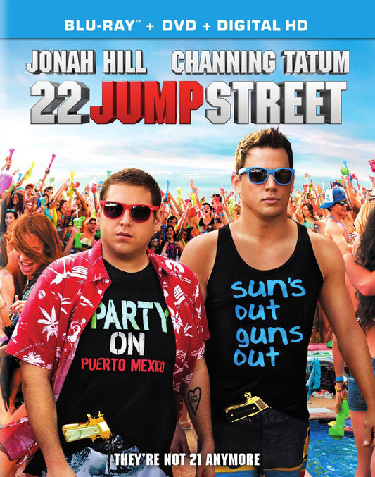 22 Jump Street [2 Discs] [Includes Digital Copy] [Blu-ray/DVD] cover art