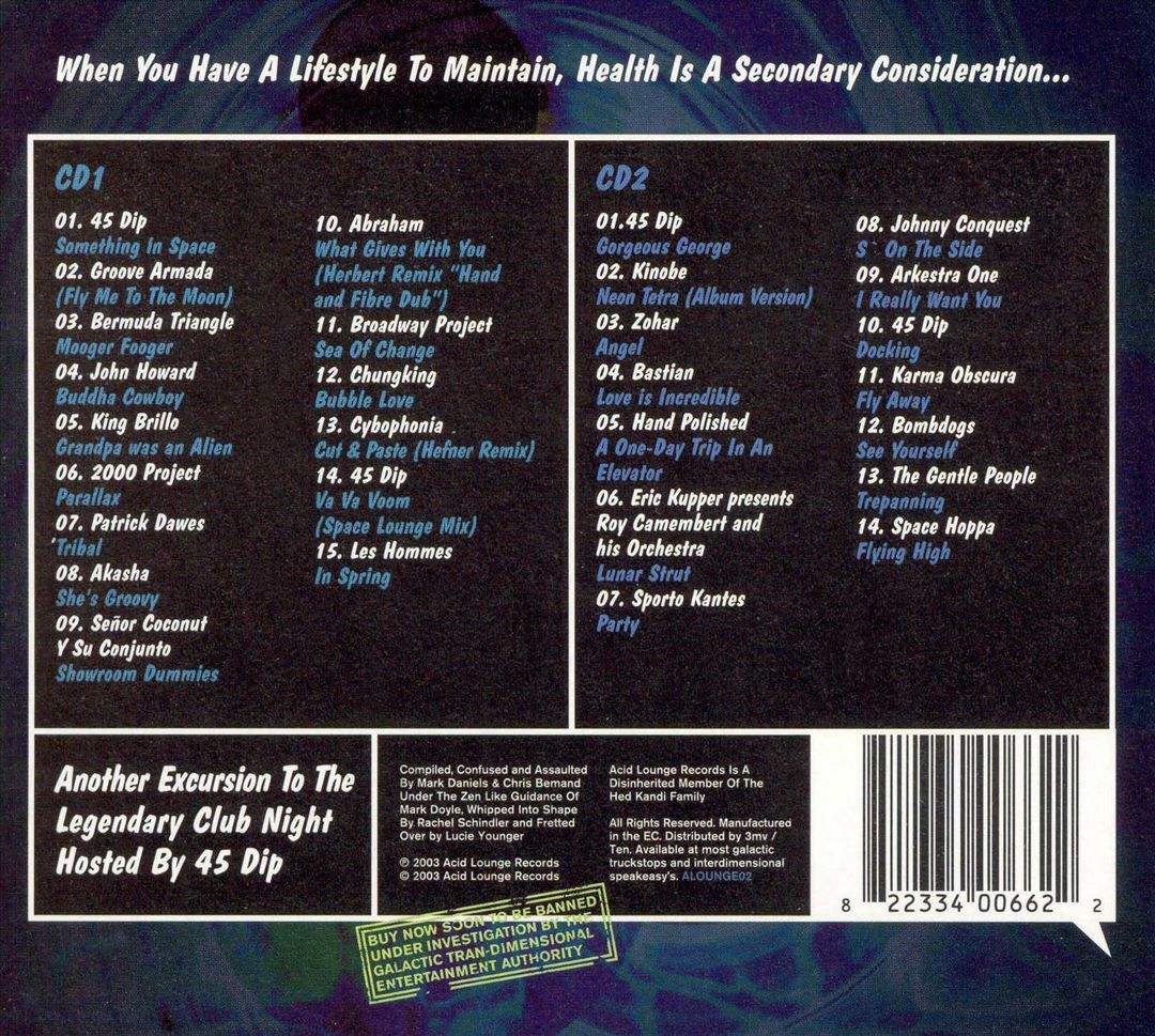Acid Lounge in Space cover art