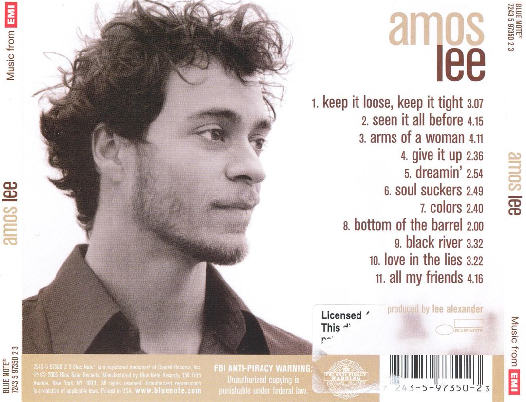 Amos Lee cover art