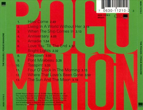 Pogue Mahone cover art