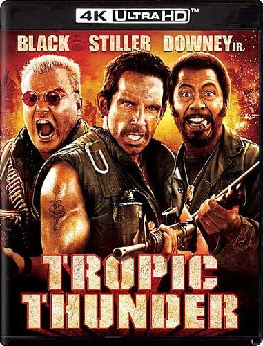 Tropic Thunder [4K Ultra HD Blu-ray] cover art
