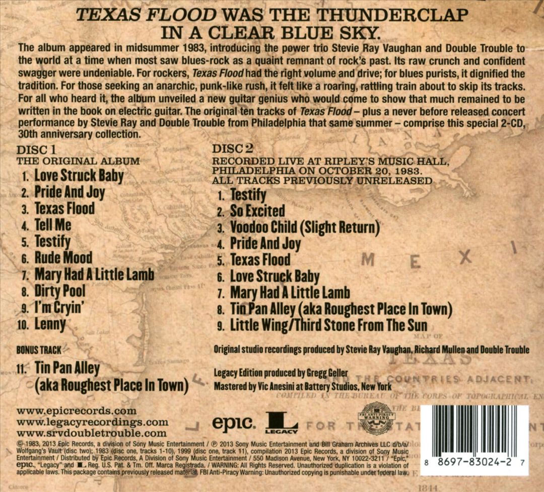 Texas Flood [Legacy Edition] cover art