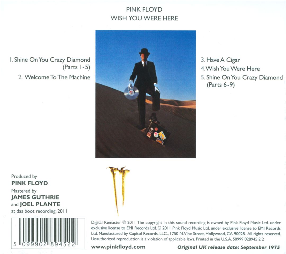 Wish You Were Here cover art