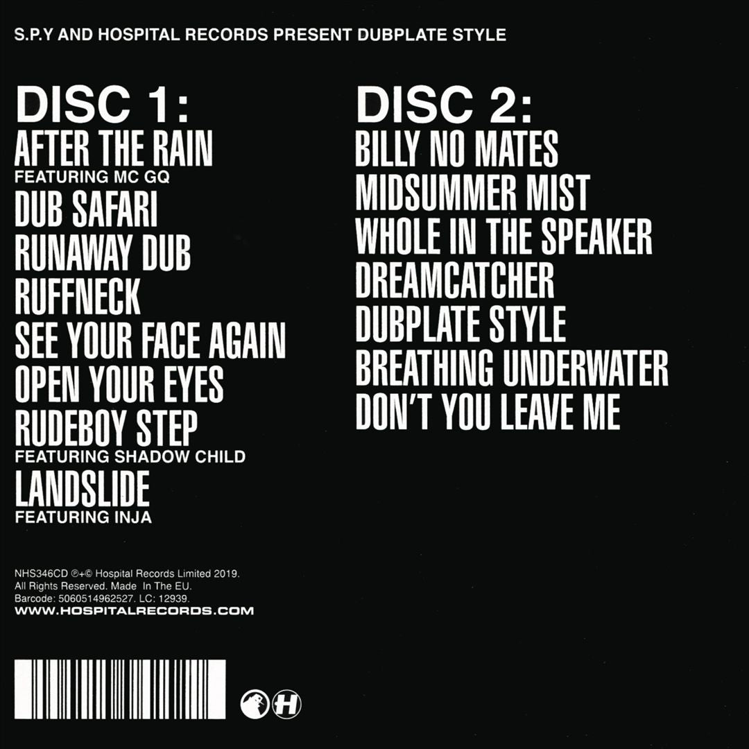 Dubplate Style cover art