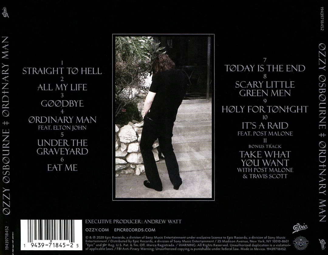 Ordinary Man cover art