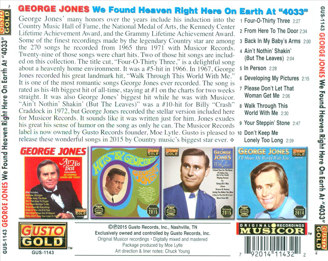 We Found Heaven Right Here on Earth at "4033" cover art