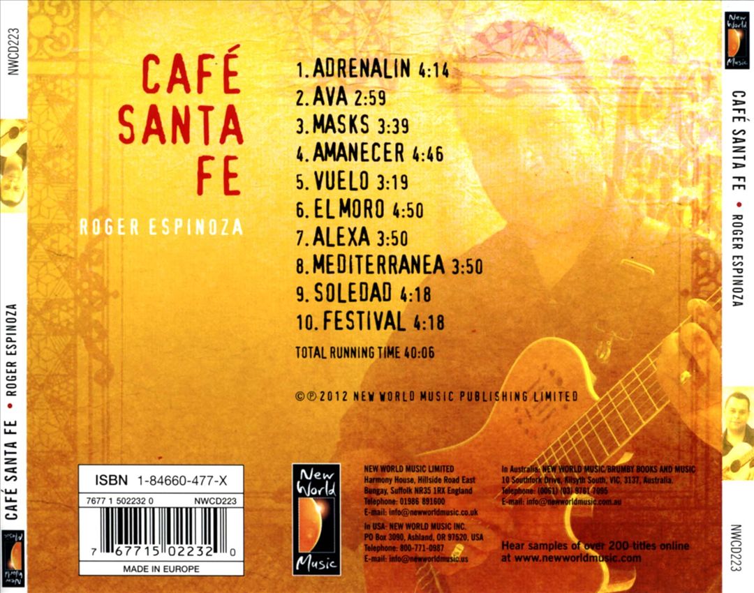 Café Santa Fe cover art