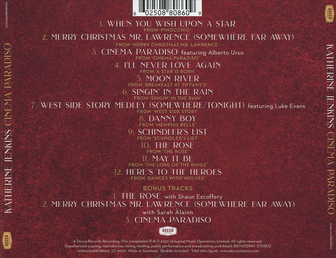 Cinema Paradiso cover art