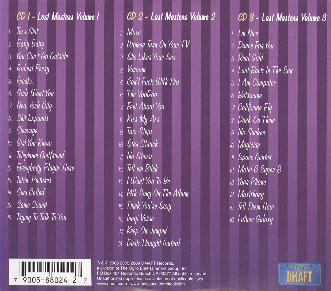 Lost Masters Collection, Vols. 1-3 cover art