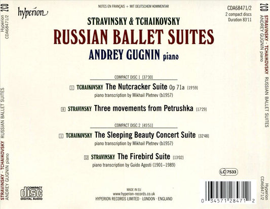Russian Ballet Suites: Stravinsky, Tchaikovksy cover art