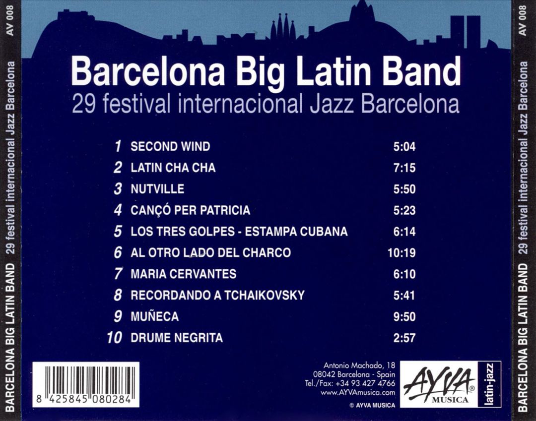 29 Festival Internacional Jazz Barcelona cover art