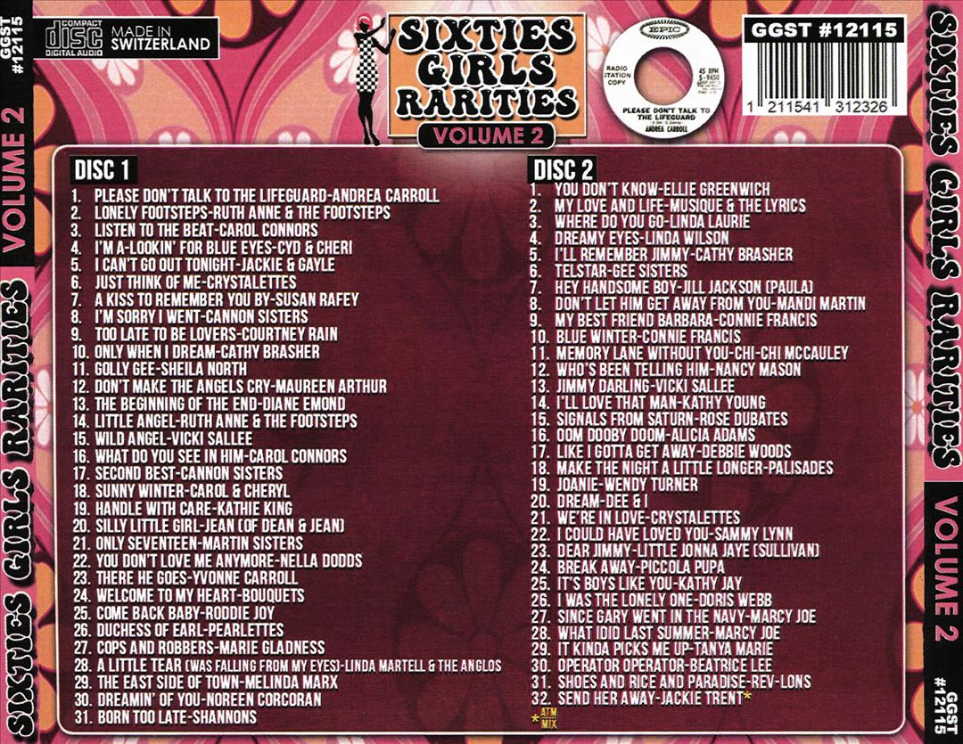Sixites Girls Rarities, Vol. 2 cover art