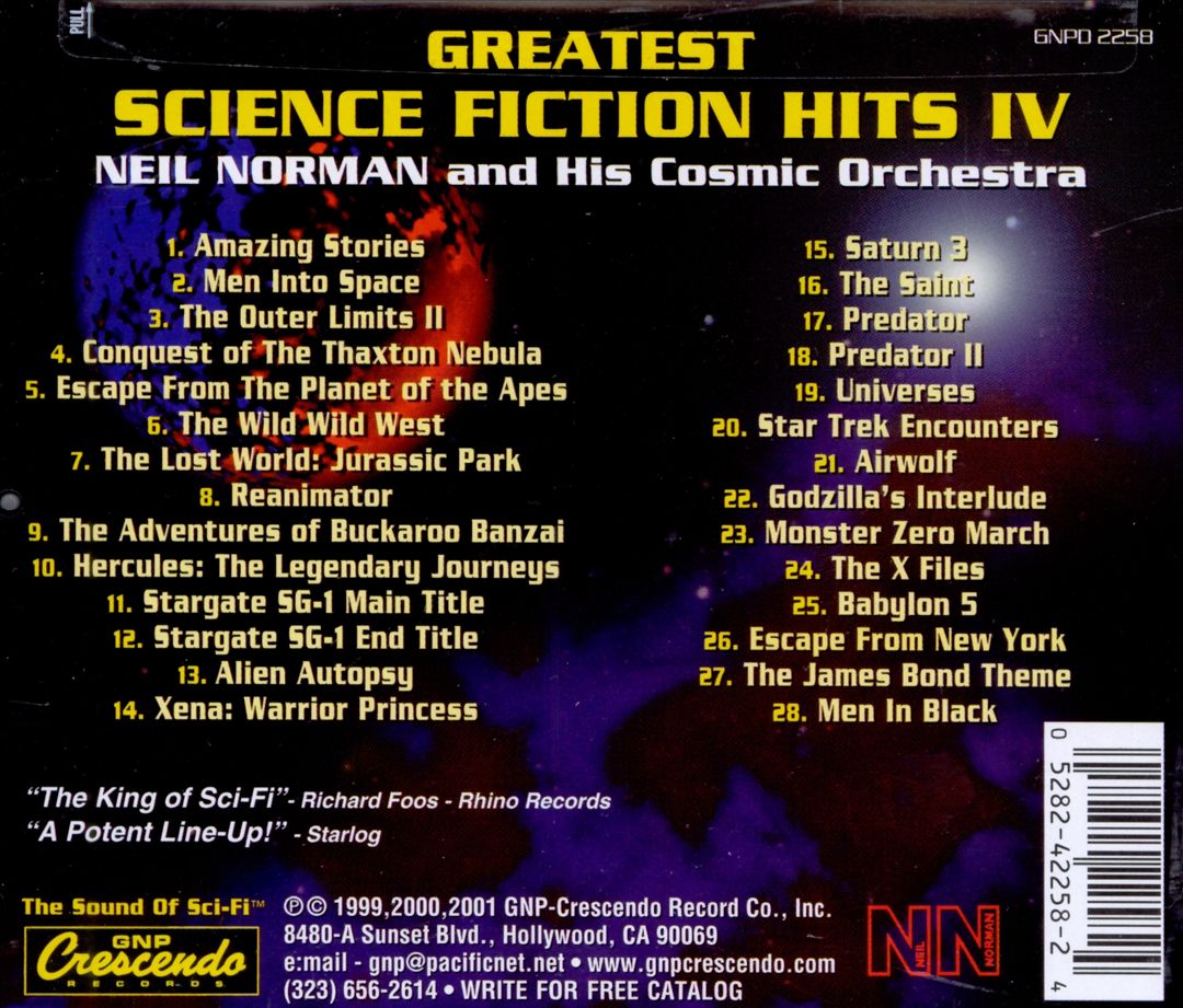 Greatest Science Fiction Hits, Vol. 4 cover art