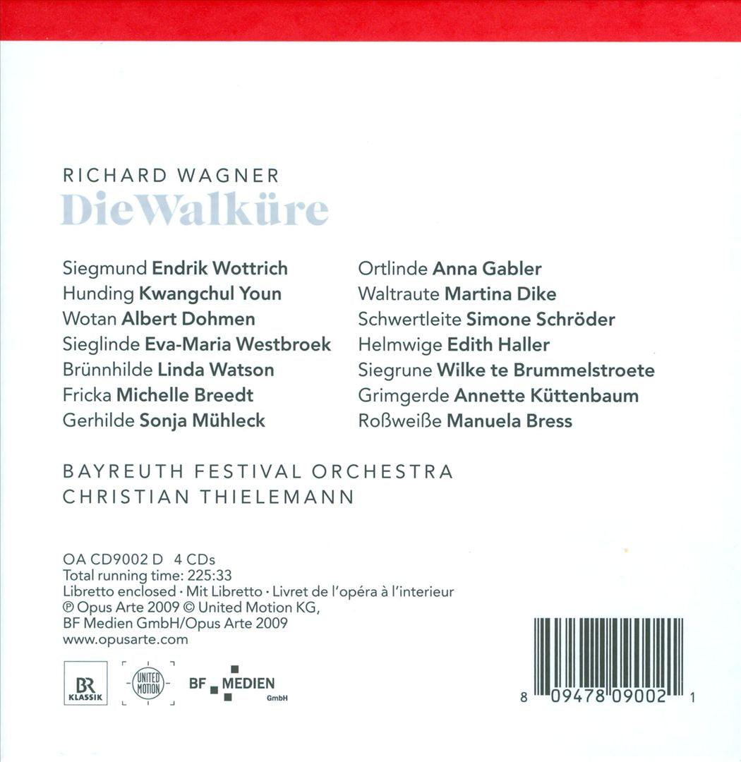 Richard Wagner: Die Walküre cover art